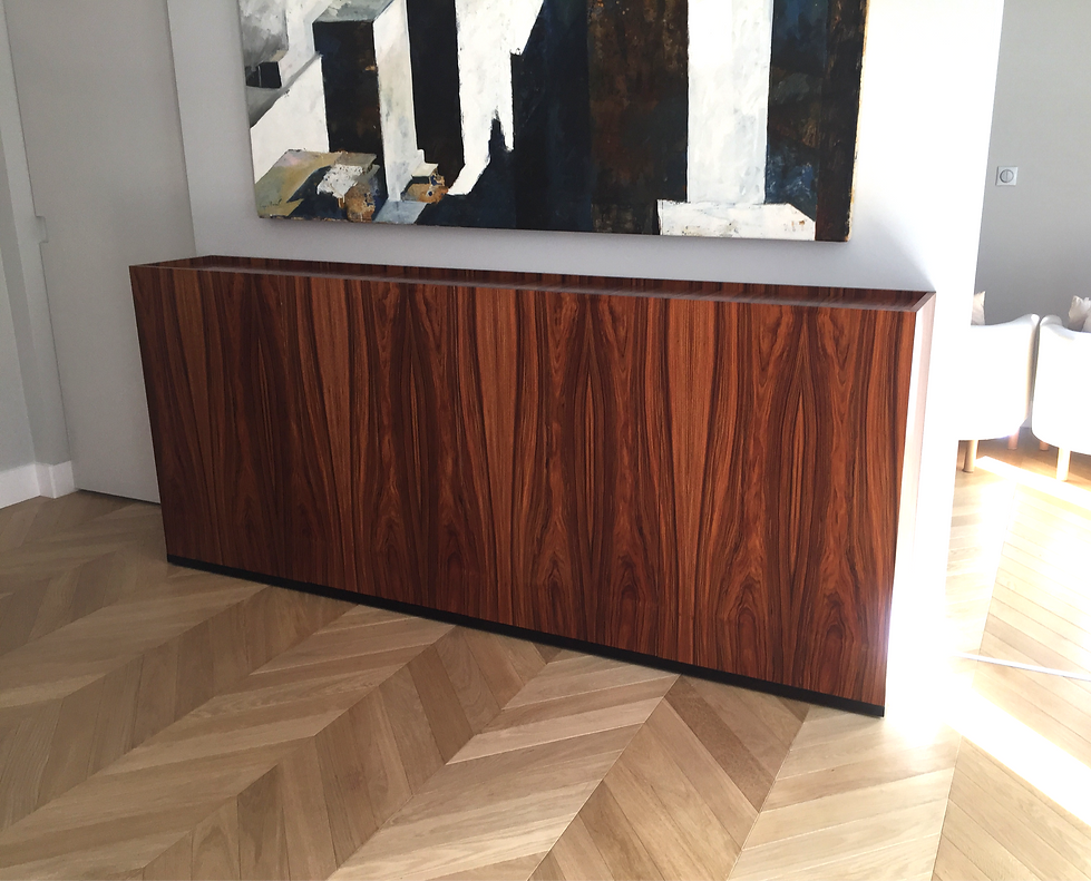 Meuble TV palissandre